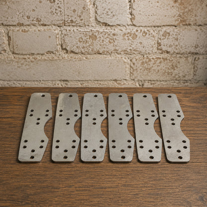 Loose Lamellar Armor Plates – Type III – 20 Gauge Mild Steel