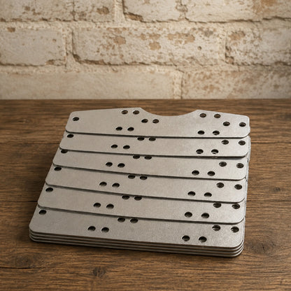Loose Lamellar Armor Plates – Type III – 20 Gauge Mild Steel