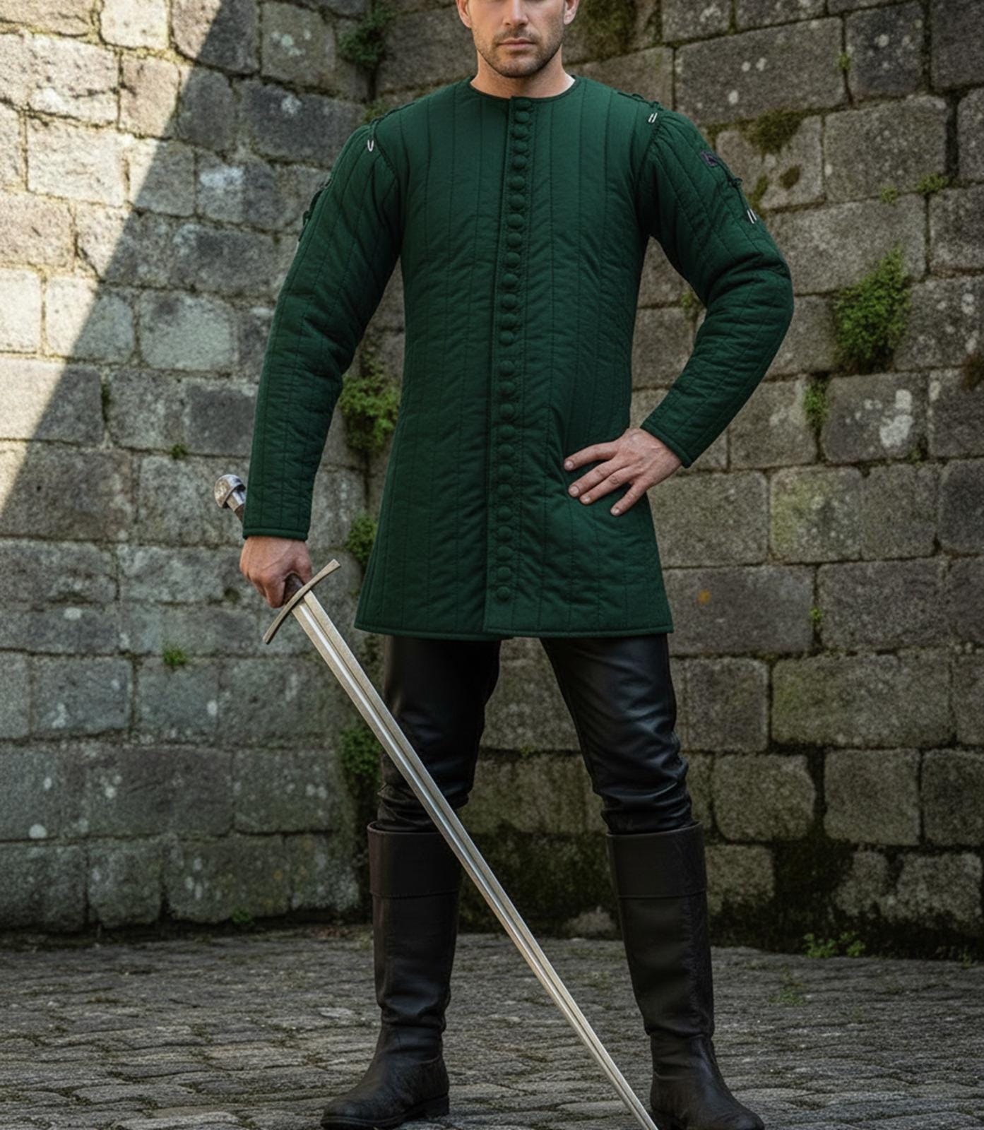 Renaissance Gambeson – Padded Medieval Jacket