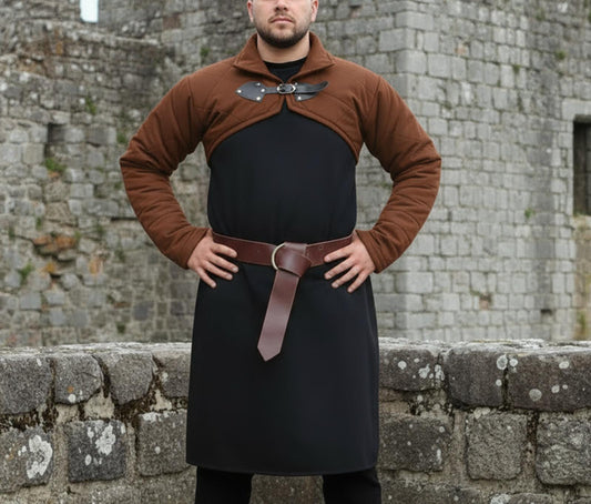Medieval Viking LARP Costume – Cotton Gambeson with Sleeves