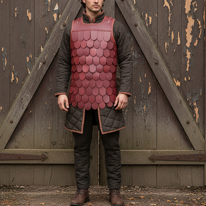 Leather Scale Armour, Medieval Leather Costume