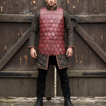 Leather Scale Armour, Medieval Leather Costume