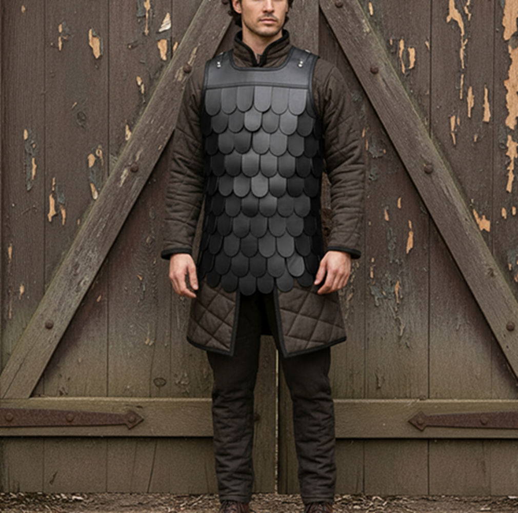 Leather Scale Armour, Medieval Leather Costume