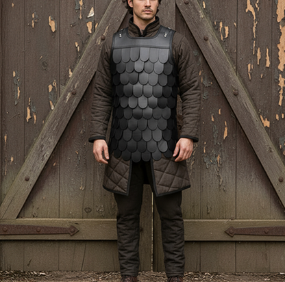 Leather Scale Armour, Medieval Leather Costume