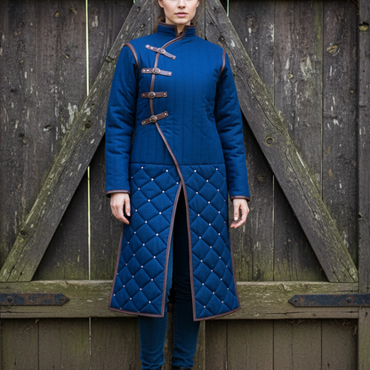 Medieval Gambeson Cotton: Padded Clothing  Aketon Viking Jacket, Father's day Gifts