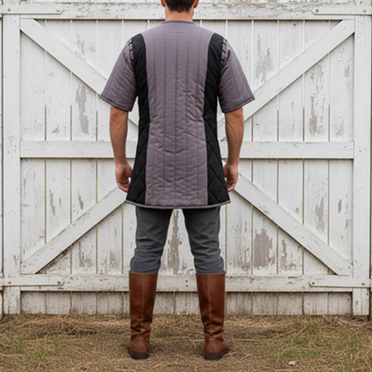 Twin Color Medieval Gambeson, Renaissance fair Costume