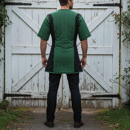 Twin Color Medieval Gambeson, Renaissance fair Costume