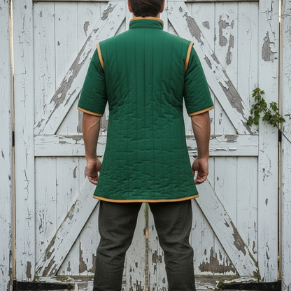 Medieval Gambeson Armour – Quilted Padded Costume , Renaissance Faire Dress