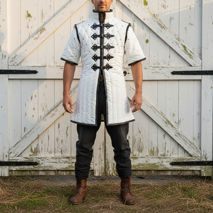 Medieval Gambeson Armour – Quilted Padded Costume , Renaissance Faire Dress
