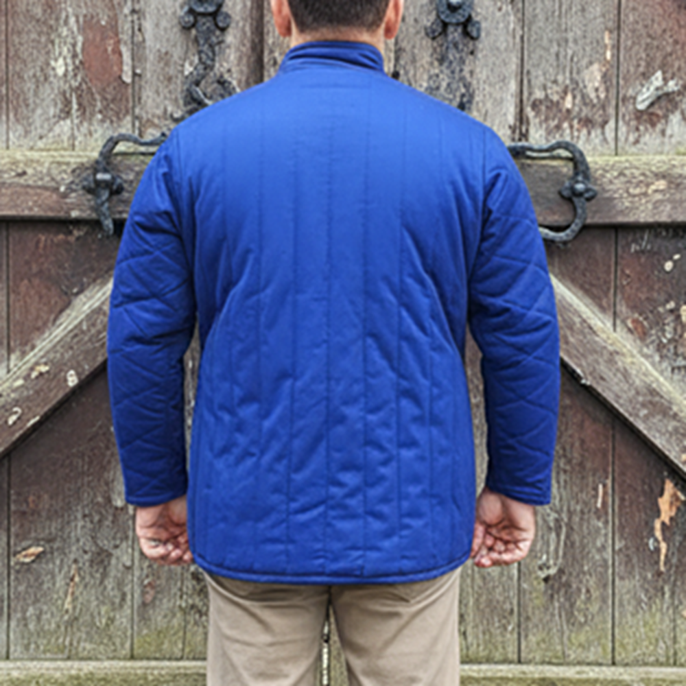 Medieval Gambeson Armor - Blue Padded Jacket Costume