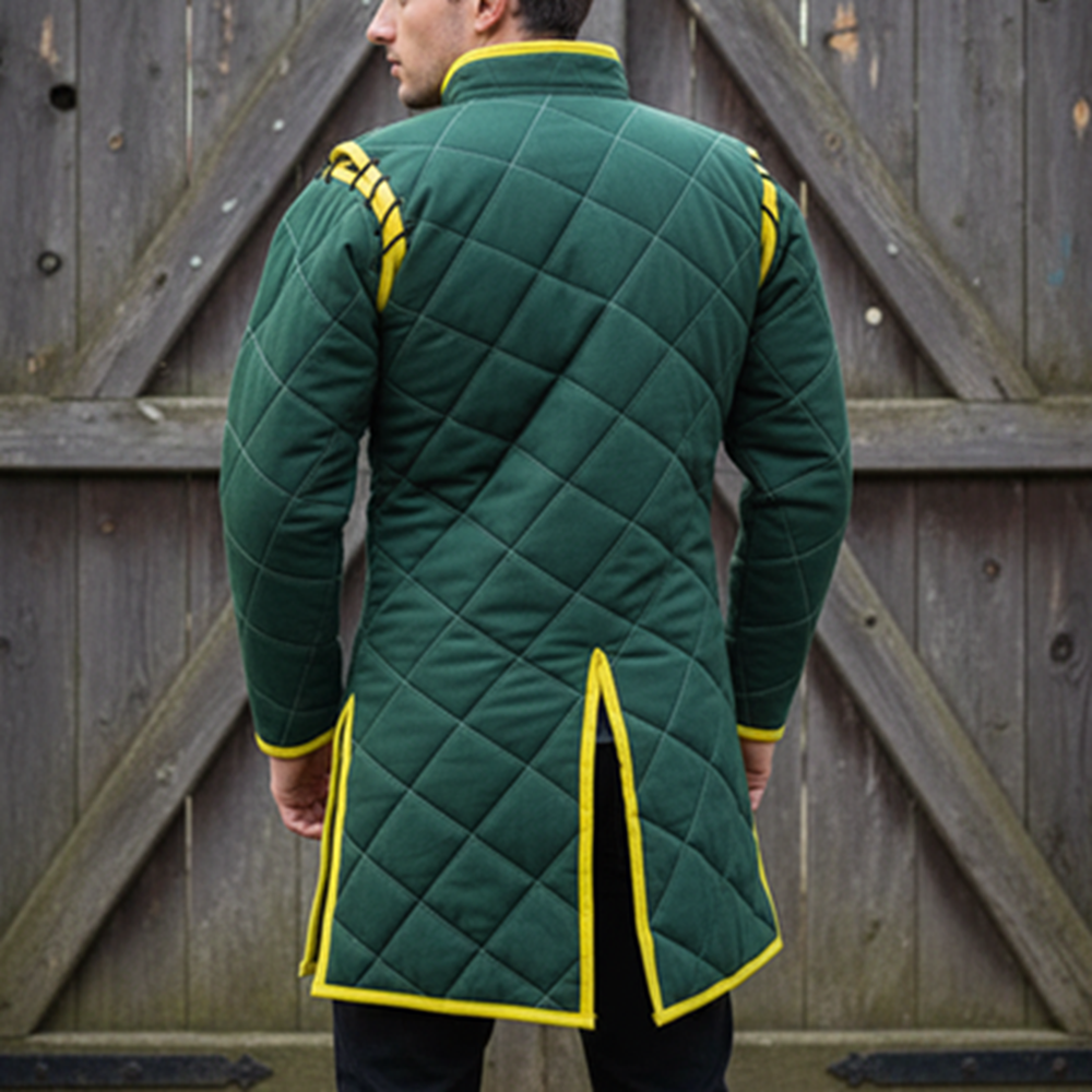 Royal Blue Gambeson : Viking Costume - Ren-faire Cosplay Dress