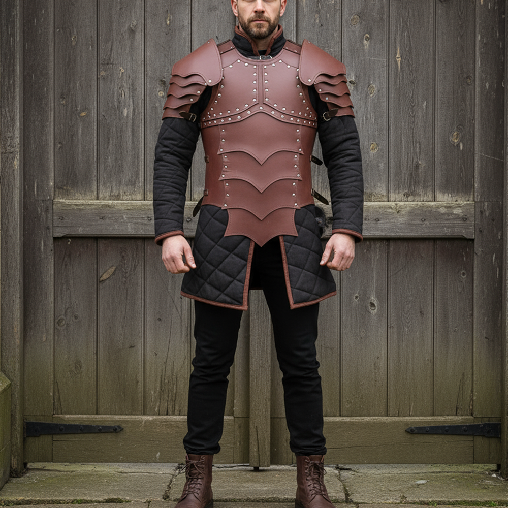Leather Body Armour Chest Plate | Medieval LARP & Cosplay Armor