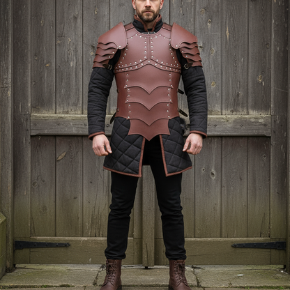 Leather Body Armour Chest Plate | Medieval LARP & Cosplay Armor