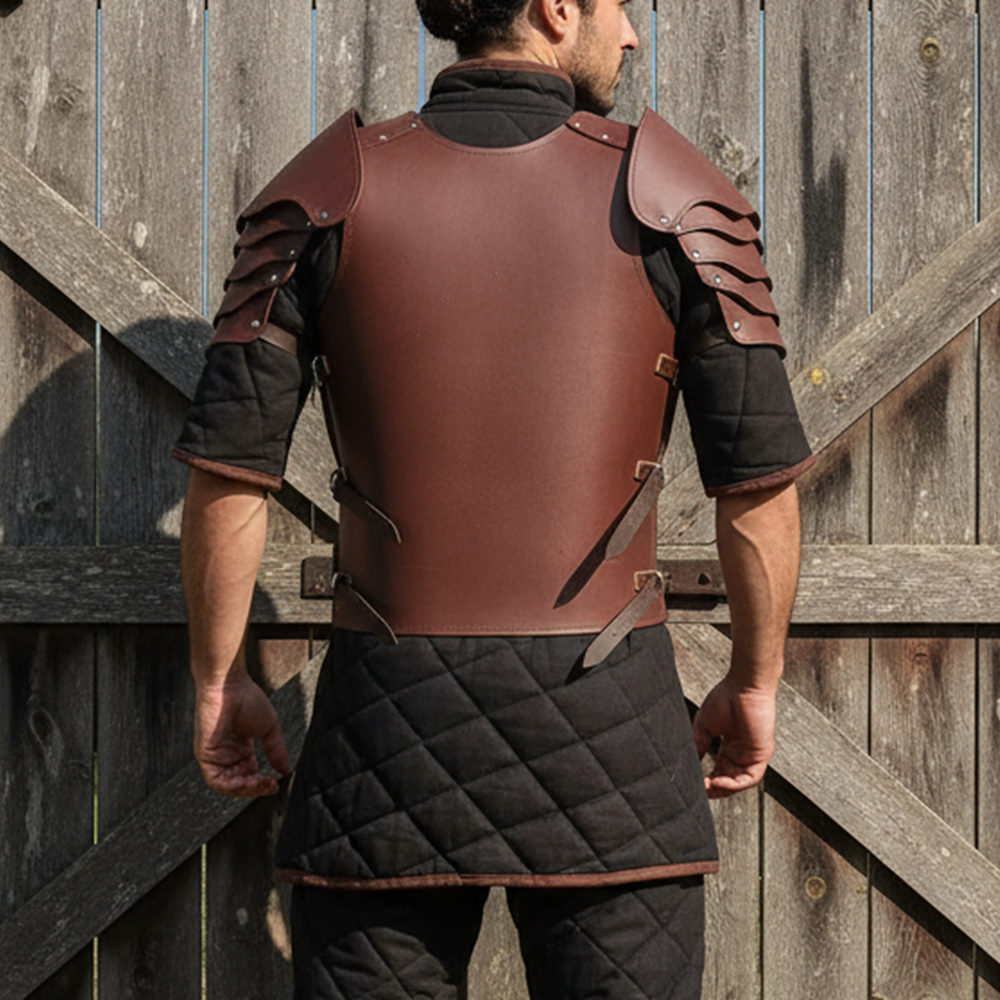 Leather Body Armour Chest Plate | Medieval LARP & Cosplay Armor