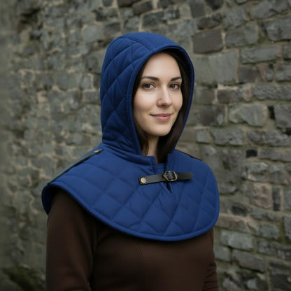 Renaissance Cotton Hood | Medieval Costume Accessory