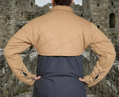 Medieval Viking LARP Costume – Cotton Gambeson with Sleeves