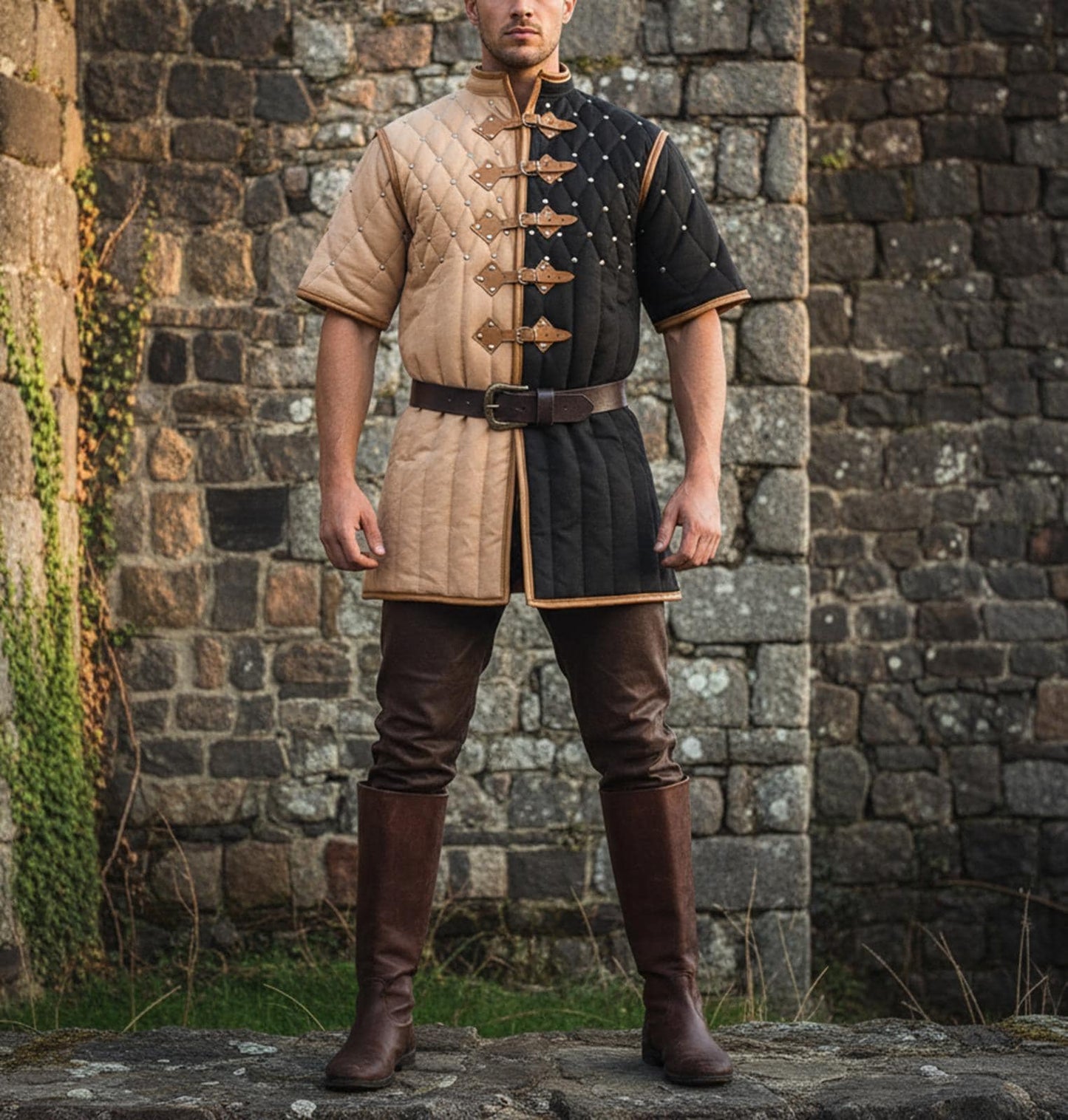 Quilted Armor Gambeson Costume