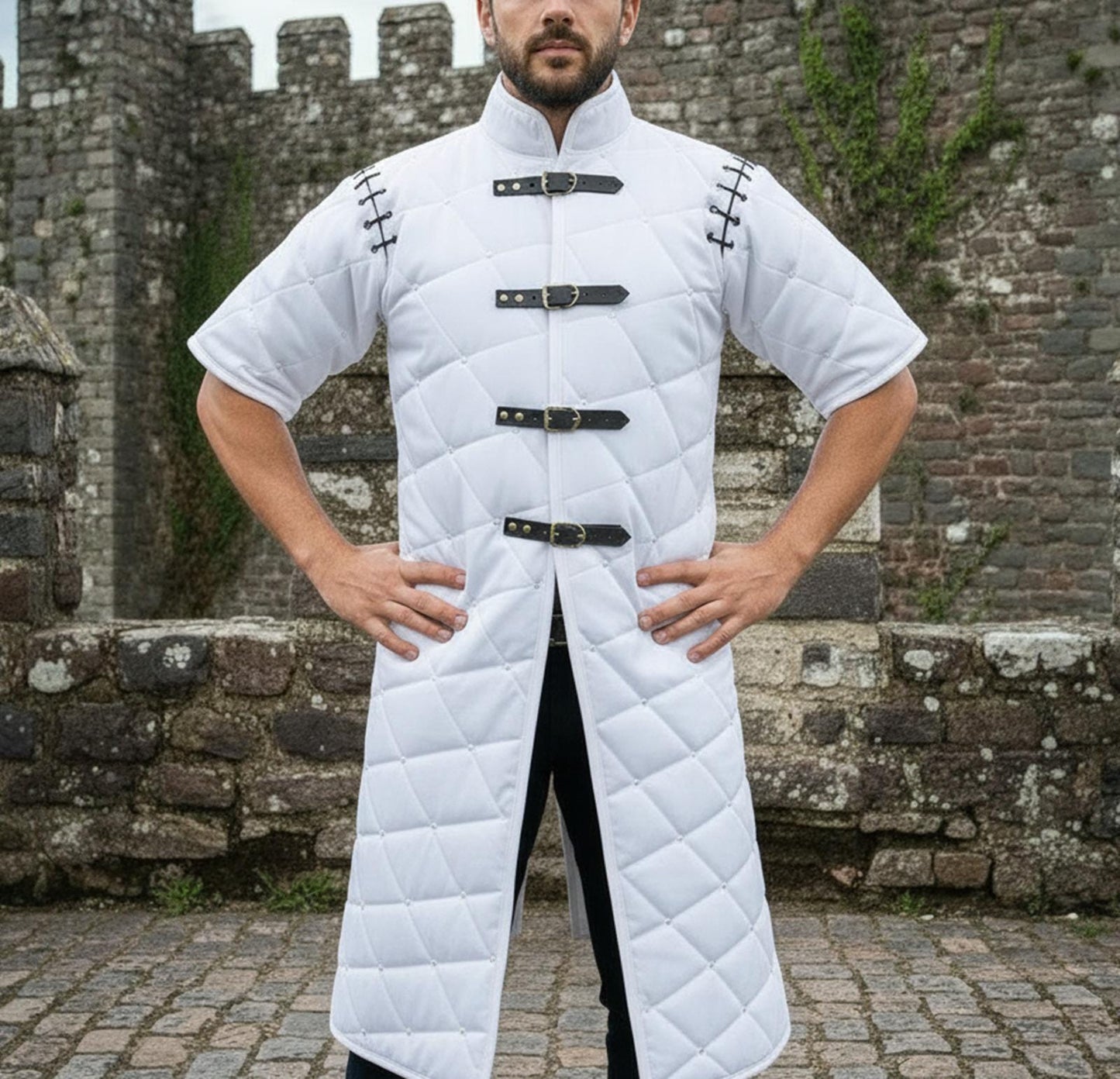 Ren Faire Half-Sleeve Gambeson