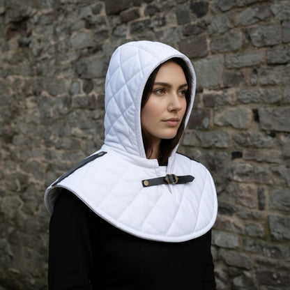 Renaissance Cotton Hood | Medieval Costume Accessory
